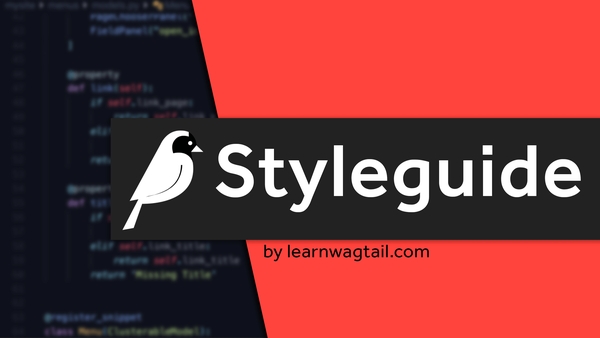 Enabling Wagtails Styleguide