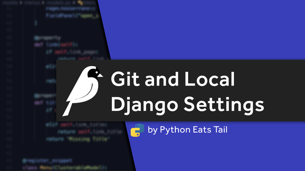 05. Git and Local Settings in Django video image